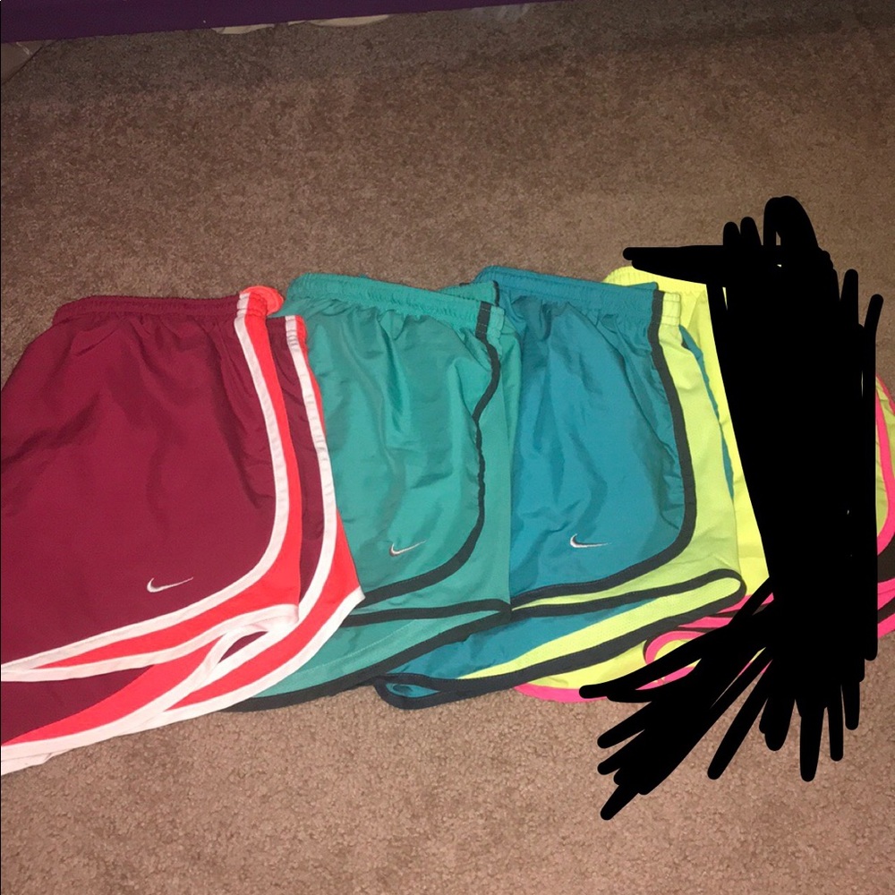 Nike shorts- 3 pair